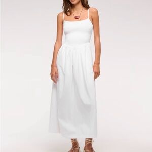 Abercrombie & Fitch Strapless White Dress